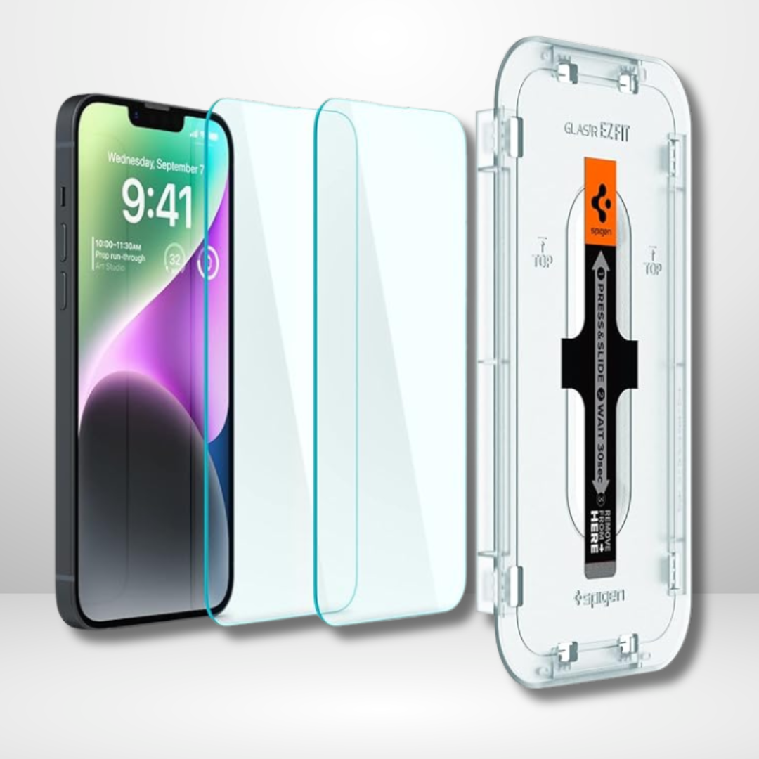Self Install SP Ez Fit Tempered Glass Screen Protector Guard For Iphone 15/16 Series